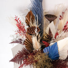 Load image into Gallery viewer, Neutral Dried Flower Bouquet with Pops of Colour